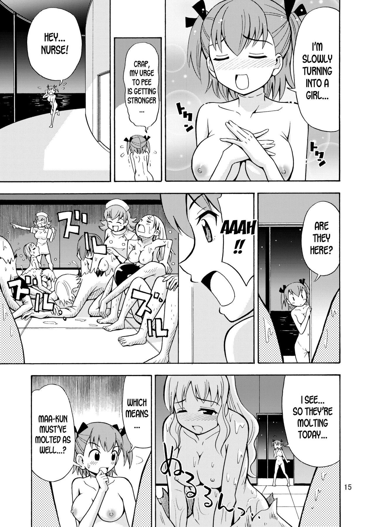 Hentai Manga Comic-We're Gonna Be Girls!-Read-16